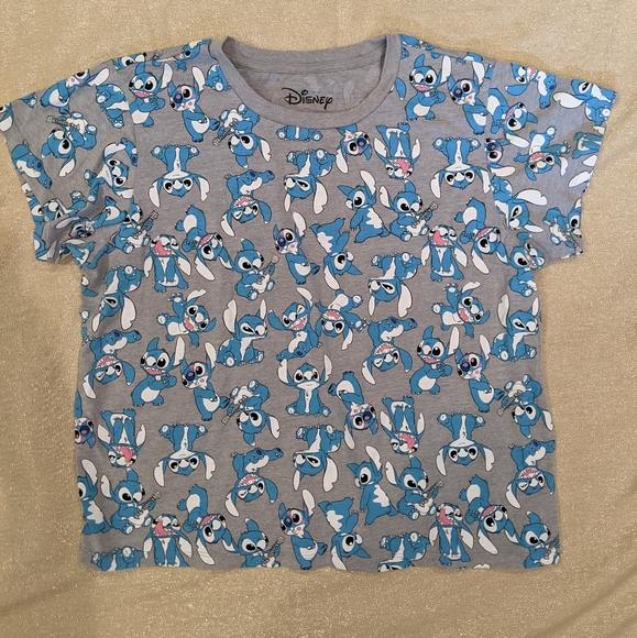 Disney Lilo & Stitch Patterned T shirt - Picture 2 of 3